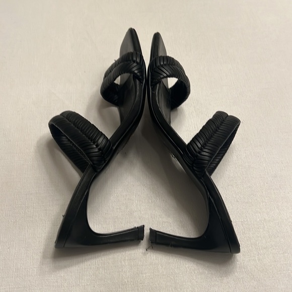 Caverley Venus Mule Black Hand Braided Leather - Picture 7 of 11